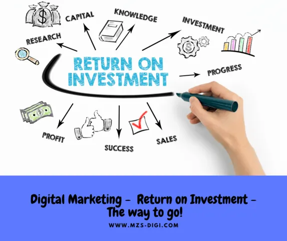 Illustration from Return on Investment - How Investing in Digital Marketing brings you Higher returns for
