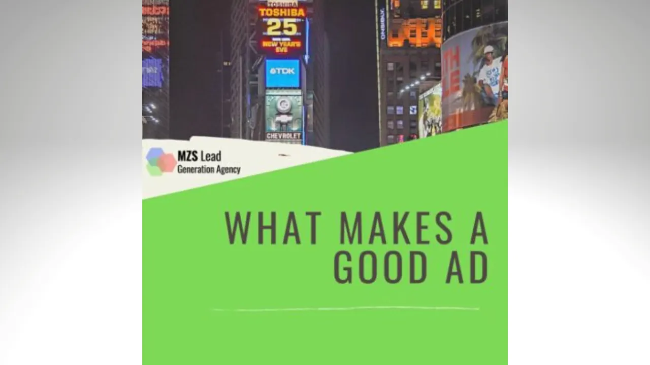Illustration from What makes a Good Ad?