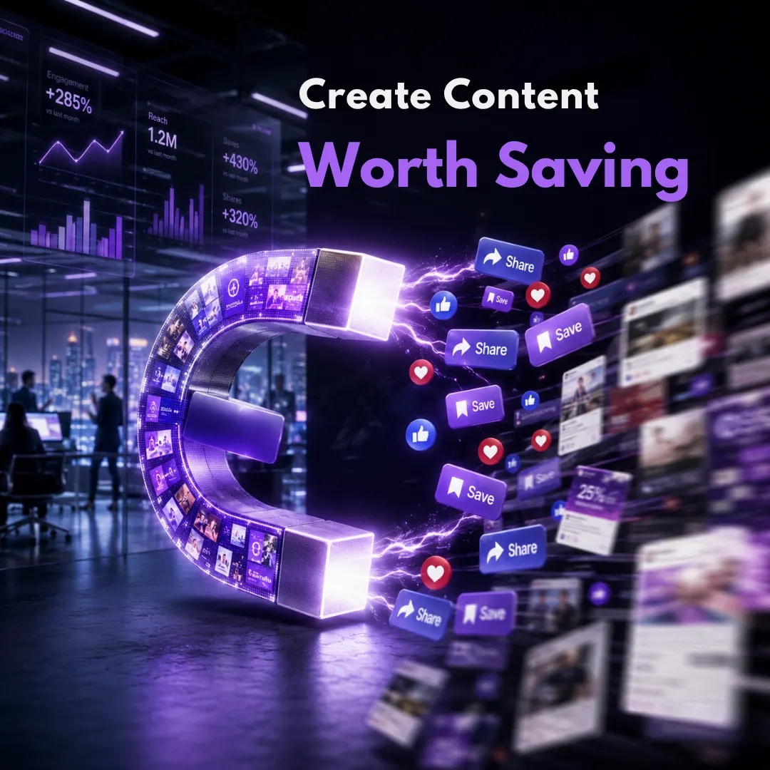 Create content worth saving